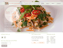Tablet Screenshot of annamrestaurant.com